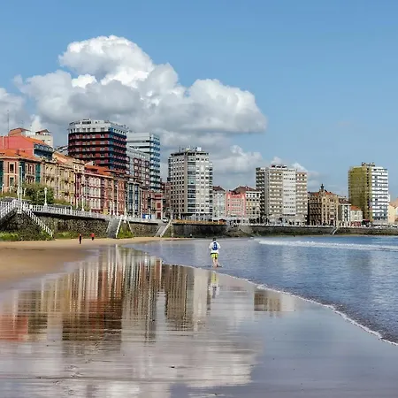 Mar Al Mar - Estupendo Piso A Un Paso De La Playa - Vut-2088-as * Gijón